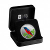 999KT 31.10 GMS SCARLET MINIVET 999.9 SILVER COIN WITH BOX
