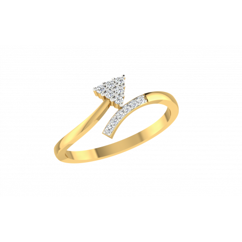 22KT Gold Cocktail Casting Ring for Women
