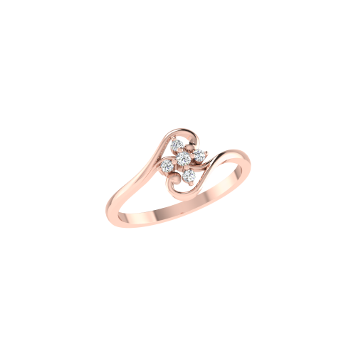 22KT Gold Cocktail Casting Ring for Women