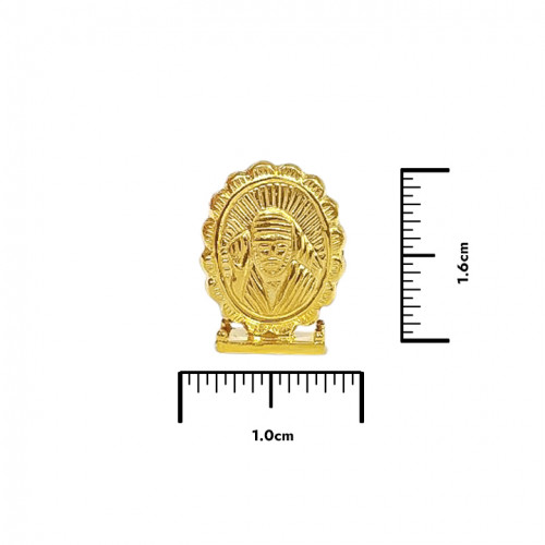 22KT Gold Sai Baba Idol Miniature