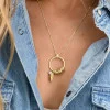 22KT Gold Customized Name pendant