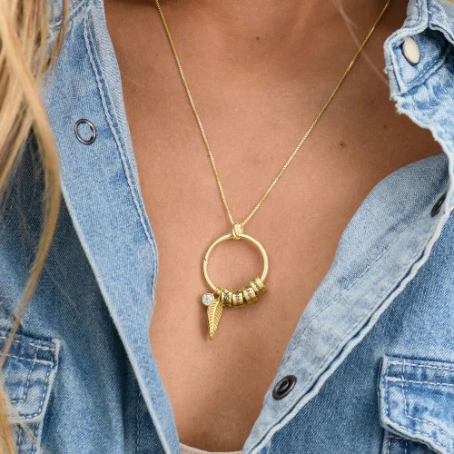22KT Gold Customized Name pendant