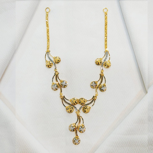 22KT Gold Short Necklace For Women 