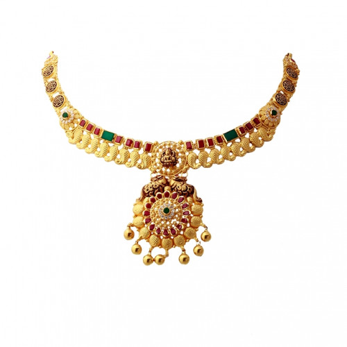 22KT Gold Semi Necklace
