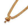 22KT Gold  Semi Pearl Long Necklace