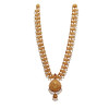 22KT Gold  Semi Pearl Long Necklace