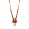 22KT Gold Antique Long Necklace