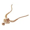 22KT CZ stone Long Necklace