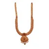 22KT Gold Antique Long Necklace
