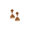 22KT Antique Lakshmi Tups Jhumiki
