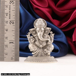 925 Silver 2D Ganesha Articles Idols AI-389