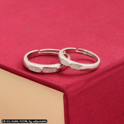 925 Silver Tapti Couple Rings CR-33