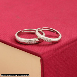 925 Silver Hansaveni Couple Rings CR-35