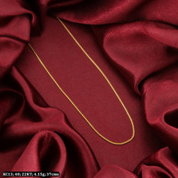 22KT Gold Kids Beautiful Chain KC13