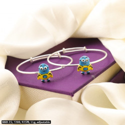 925 Silver Devyani Kids Bangles KKD-25
