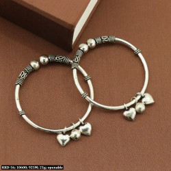 925 Silver Hiranyadha Kids Bangles KKD-56
