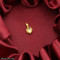 22KT Gold Kids Shined Heart Pendant KP5