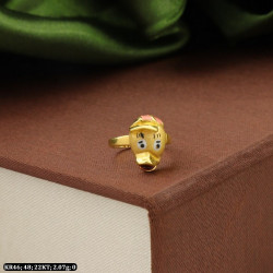 22KT Gold Kids Duck Ring KR46