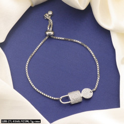 925 Silver Rajkumari Women Bracelet LBR-27