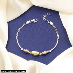 925 Silver Grhalakshmi Women Bracelet LBR-97