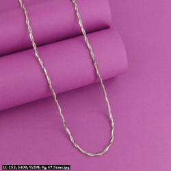 925 Silver Gitanjali Women Chain LC-153
