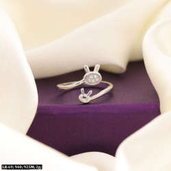 925 Silver Padmalochana Women Ring LR-69
