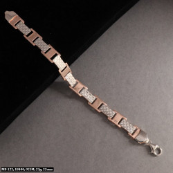 925 Silver Ekanath Men Bracelet MB-122