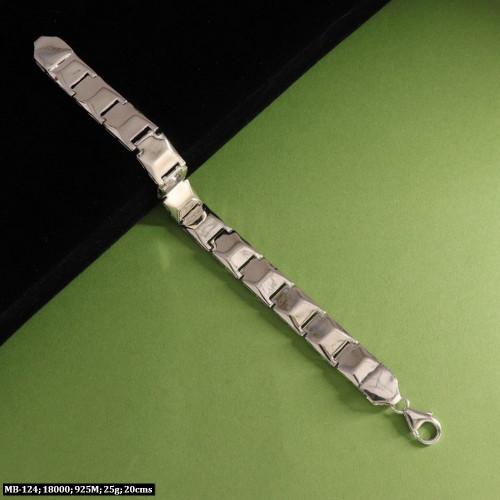 925 Silver Nischith Men Bracelet MB-124