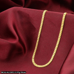 22KT Gold Mens Bridal Wear Chain MC18