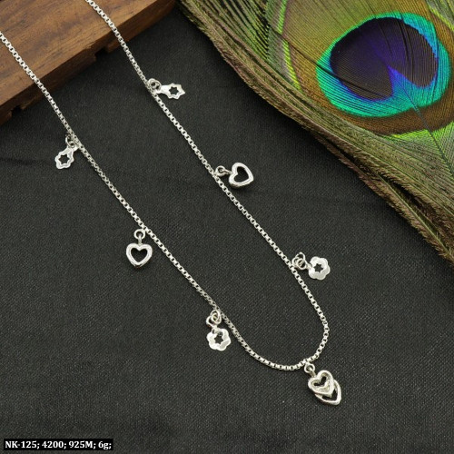 925 Silver Vibhuti Women Necklace NK-125