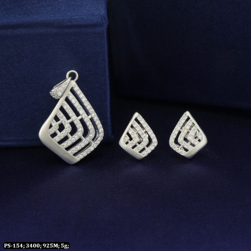 925 Silver Ushakiran Women Pendant-sets PS-154