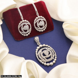 925 Silver Husna Women Pendant sets PS-20