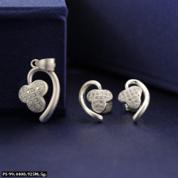 925 Silver Gajalakshmi Women Pendant-sets PS-99