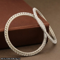 925 Silver Panchali Women Bangles WB-16