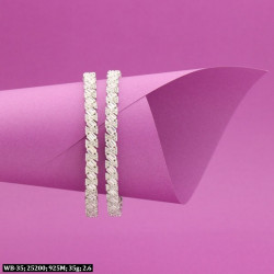925 Silver Mayurika Women Bangles WB-35