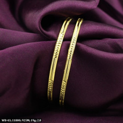 925 Silver Mayuri Women Bangles WB-43