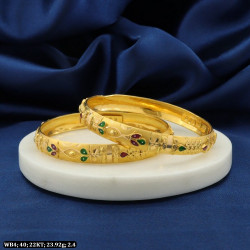 22KT Gold Womens Function WearBangles WB4