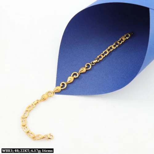 Buy Gold Bracelets & Bangles for Women by Kairangi by Yellow Chimes Online  | Ajio.com