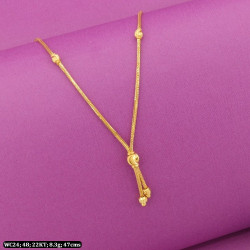 22KT Gold Womens Dual Chain WC24