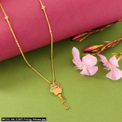 22KT Gold Womens Elegant Chain WC32