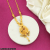 22KT Gold Shell Flower Necklace  WN11