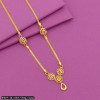 Elegant 18KT Gold Bindhi Necklace & ruby stones 