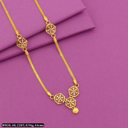 22KT Gold Bindhi Necklace WN28