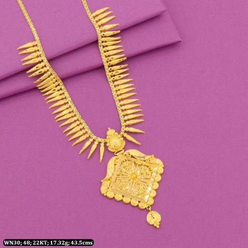 22KT Gold Necklace Rays WN30 22KT Gold Necklace Rays WN30