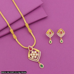 22KT Gold Combo Necklace WN34