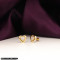 18KT Gold Kids Dual Heart Earring-Stud WNP217