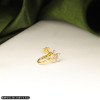 18KT Gold Flower Nose Pin For Women WNP256 18KT Gold Flower Nose Pin For Women WNP256