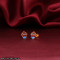 18KT Gold Kids Earring Classy Stud WNP277