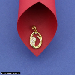 925 Silver Thumri Women Pendant WP-52