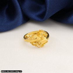 22KT Gold Women Bridal WearRing WR53